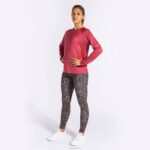 Joma 82P4R1764 لون القرنفل قميص بأكمام طويلة دافني نحيف - Image 8