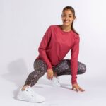 Joma 82P4R1764 لون القرنفل قميص بأكمام طويلة دافني نحيف - Image 9