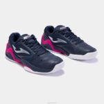Joma 82P4R1774 الأزرق الداكن الوردي أحذية تي مجموعة 23 محكمة صلبة نحيف - Image 2