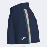 Joma 82P4R1776 الأزرق الداكن الاتحاد التنورة الايطالية للتنس والبديل نحيف