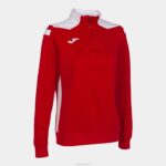 Joma 82P4R1782 احمر ابيض بطولة قميص من النوع الثقيل vi نحيف