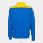 Joma 82P4R1783 الأزرق الملكي الأصفر بطولة قميص من النوع الثقيل vi نحيف - Image 2