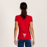 Joma 82P4R1785 أحمر أزرق كحلي قميص قصير الأكمام النخبة السادس نحيف - Image 3