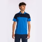 Joma 82P4R178 الأزرق الملكي الأزرق الداكن قميص بولو بأكمام قصيرة طاقم v رجال - Image 5