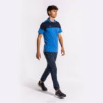 Joma 82P4R178 الأزرق الملكي الأزرق الداكن قميص بولو بأكمام قصيرة طاقم v رجال - Image 9