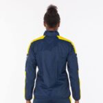 Joma 82P4R1799 الأزرق الداكن والأصفر بطولة سترة المطر الرابع نحيف - Image 2