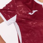 Joma 82P4R1807 بورجوندي أبيض قميص قصير الأكمام toletum الثاني نحيف - Image 7