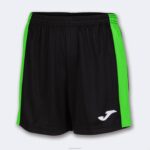 Joma 82P4R1810 أسود أخضر نيون شورت ماكسي نحيف