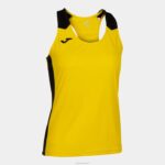 Joma 82P4R1813 أصفر أسود أعلى سجل للدبابات الثاني نحيف