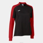 Joma 82P4R1816 أسود أحمر بطولة الايكولوجية البلوز نحيف