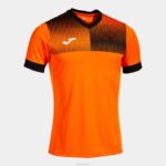 Joma 82P4R181 برتقالي أسود قميص بأكمام قصيرة مستعر أعظم صديق للبيئة رجال