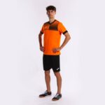 Joma 82P4R181 برتقالي أسود قميص بأكمام قصيرة مستعر أعظم صديق للبيئة رجال - Image 8