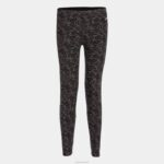 Joma 82P4R1827 أسود لباس ضيق طويل حنا نحيف - Image 2
