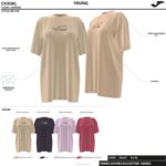 Joma 82P4R1846 لون القرنفل قميص بأكمام قصيرة دافني نحيف - Image 7