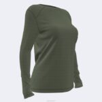 Joma 82P4R1848 الكاكي مستكشف قميص طويل الأكمام نحيف - Image 2