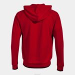 Joma 82P4R184 أحمر أسود جاكيت بغطاء رأس Tiger v رجال - Image 2