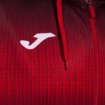 Joma 82P4R184 أحمر أسود جاكيت بغطاء رأس Tiger v رجال - Image 3