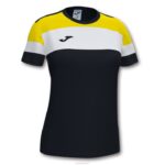 Joma 82P4R1850 أسود أصفر أبيض قميص بأكمام قصيرة طاقم رابعا نحيف