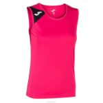 Joma 82P4R1853 الفوشيه الأسود بلا أكمام تي شيرت سبايك الثاني نحيف