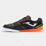 Joma 82P4R185 أسود أحمر أحذية كرة الصالات المراوغة 23 داخلي - Image 2