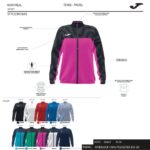 Joma 82P4R1861 أخضر أسود سترة مونتريال نحيف - Image 2
