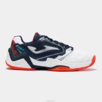 Joma 82P4R186 الأزرق الداكن الأبيض مجموعة أحذية 23 طين رجال