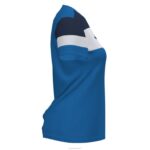 Joma 82P4R1873 الأزرق الملكي الأزرق الداكن الأبيض قميص بأكمام قصيرة طاقم رابعا نحيف - Image 4