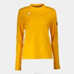 Joma 82P4R1882 البرتقالي مستكشف قميص طويل الأكمام نحيف