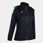Joma 82P4R1884 أسود أخضر نيون سترة المطر trivor نحيف