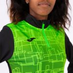 Joma 82P4R1895 أسود أخضر نيون قميص من النوع الثقيل النخبة الثامن نحيف - Image 5