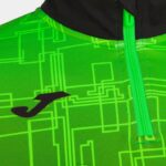 Joma 82P4R1895 أسود أخضر نيون قميص من النوع الثقيل النخبة الثامن نحيف - Image 8
