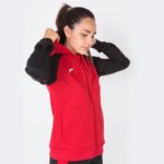 Joma 82P4R1896 أحمر أسود أكاديمية جاكيت مقنع رابعًا نحيف - Image 5