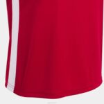 Joma 82P4R1898 احمر ابيض بطولة قميص قصير الأكمام سادسا نحيف - Image 7