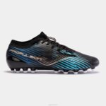 Joma 82P4R190 أسود أزرق حذاء كرة القدم دفع كوب 23 عشب صناعي