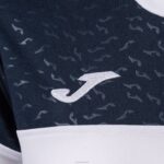 Joma 82P4R1911 أبيض أحمر أزرق كحلي قميص طاقم قصير الأكمام v نحيف - Image 3