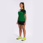 Joma 82P4R1912 أخضر أسود أبيض قميص طاقم قصير الأكمام v نحيف - Image 7