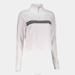 Joma 82P4R1928 أبيض قميص من النوع الثقيل دافني نحيف