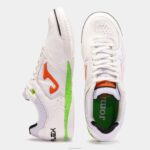 Joma 82P4R192 أبيض أخضر حذاء كرة الصالات توب فليكس 23 داخلي - Image 4