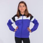 Joma 82P4R1932 أرجواني أسود أبيض طاقم سترة مقنعين الرابع نحيف - Image 3