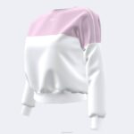 Joma 82P4R1933 أبيض أرجواني قميص من النوع الثقيل دافني نحيف - Image 4