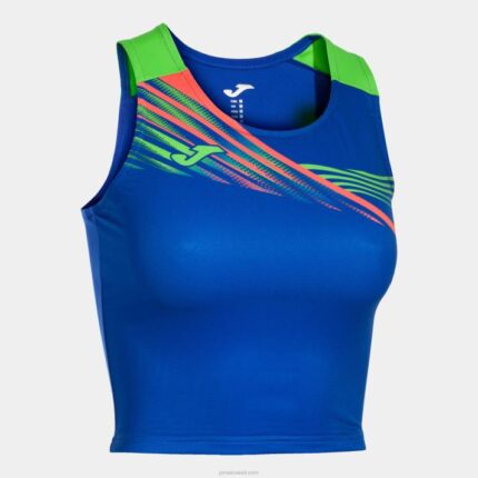 Joma 82P4R1938 الأزرق الملكي والأخضر النخبة في أعلى الخزان x نحيف