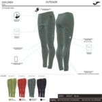 Joma 82P4R1951 الكاكي مستكشف السراويل الطويلة نحيف - Image 9