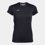 Joma 82P4R1959 أسود قميص قصير الأكمام المستكشف نحيف - Image 4