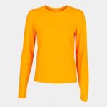 Joma 82P4R1961 البرتقالي قميص طويل الأكمام عضوي نحيف - Image 4
