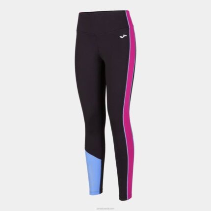 Joma 82P4R1971 أسود فوشيا أزرق لباس ضيق طويل كاليفورنيا نحيف