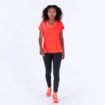 Joma 82P4R1977 نيون المرجان قميص قصير الأكمام النخبة الثامن نحيف - Image 7