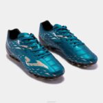 Joma 82P4R198 أزرق حذاء كرة القدم تطور كأس 23 عشب صناعي - Image 2