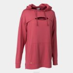 Joma 82P4R1992 أحمر التنفس سترة مقنعين نحيف