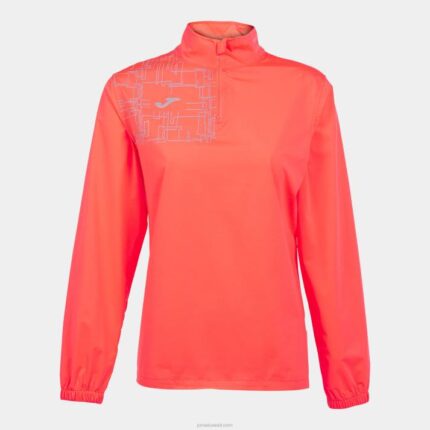 Joma 82P4R1993 نيون المرجان قميص من النوع الثقيل النخبة الثامن نحيف