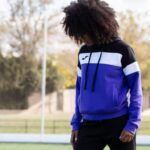 Joma 82P4R2019 أرجواني أسود أبيض طاقم سترة مقنعين رابعا نحيف - Image 2